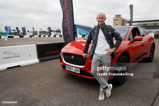 Juergen Vogel during the Jaguar I-PACE Smartcone Challenge on the occasion of the Formular E weekend at Tempelhof Airport on May 18, 2018 in Berlin,...