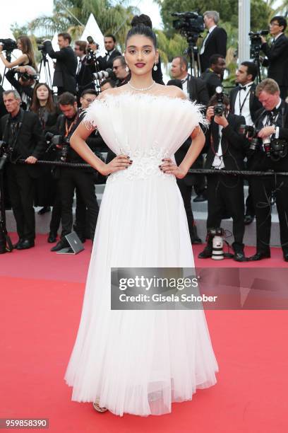 Neelam Gill attends the screening of "The Wild Pear Tree " during the 71st annual Cannes Film Festival at Palais des Festivals on May 18, 2018 in...