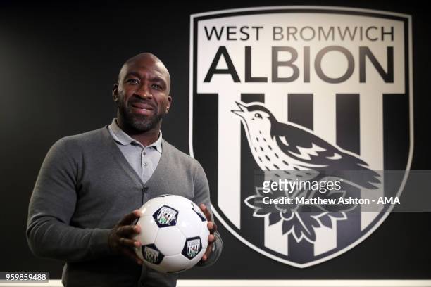 West Bromwich Albion announce Darren Moore as new head coach on May 18, 2018 in West Bromwich, England.