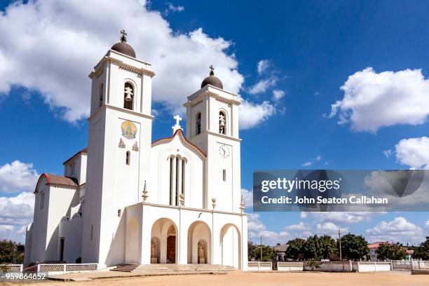 our lady of fatima cathedral - nampula province stock pictures, royalty-free photos & images