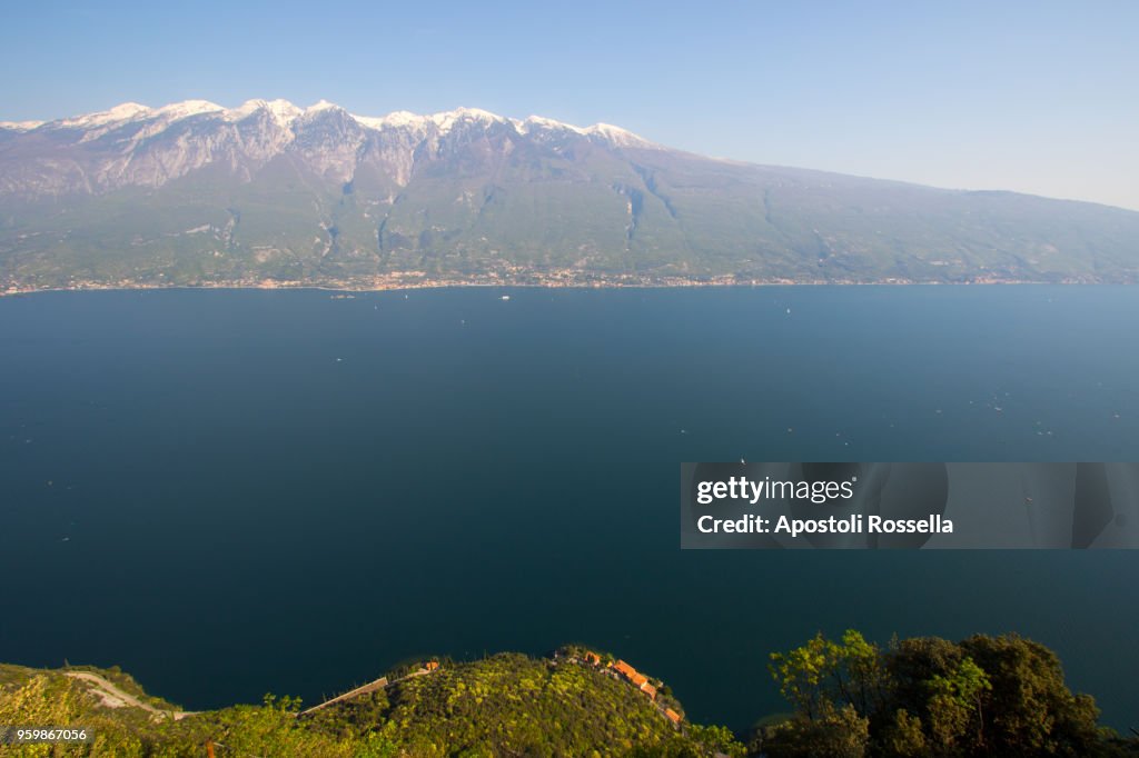 Panoramic view of Lake Garda