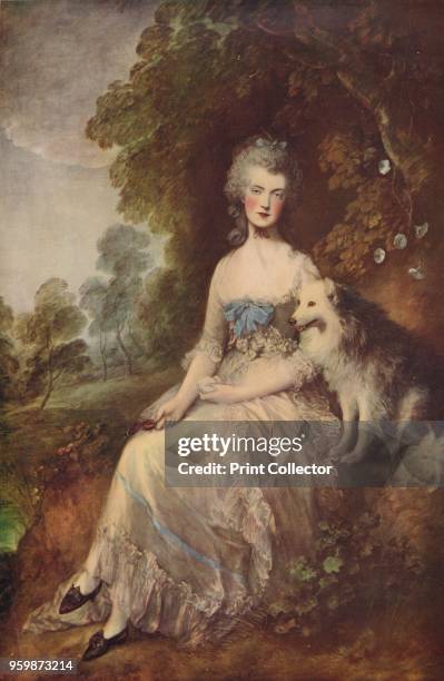 Mrs. Robinson ' . Mary Robinson , English actress and writer. The painting is part of the Wallace Collection, London. From International Art: Past...