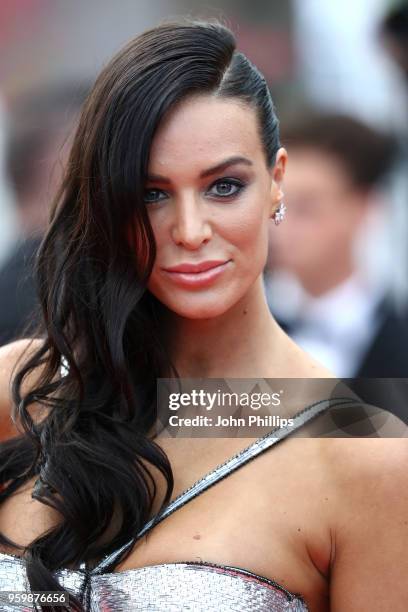 Jade Foret attends the screening of "The Wild Pear Tree " during the 71st annual Cannes Film Festival at Palais des Festivals on May 18, 2018 in...