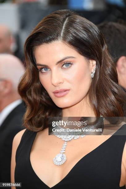 Isabeli Fontana attends the screening of "The Wild Pear Tree " during the 71st annual Cannes Film Festival at Palais des Festivals on May 18, 2018 in...