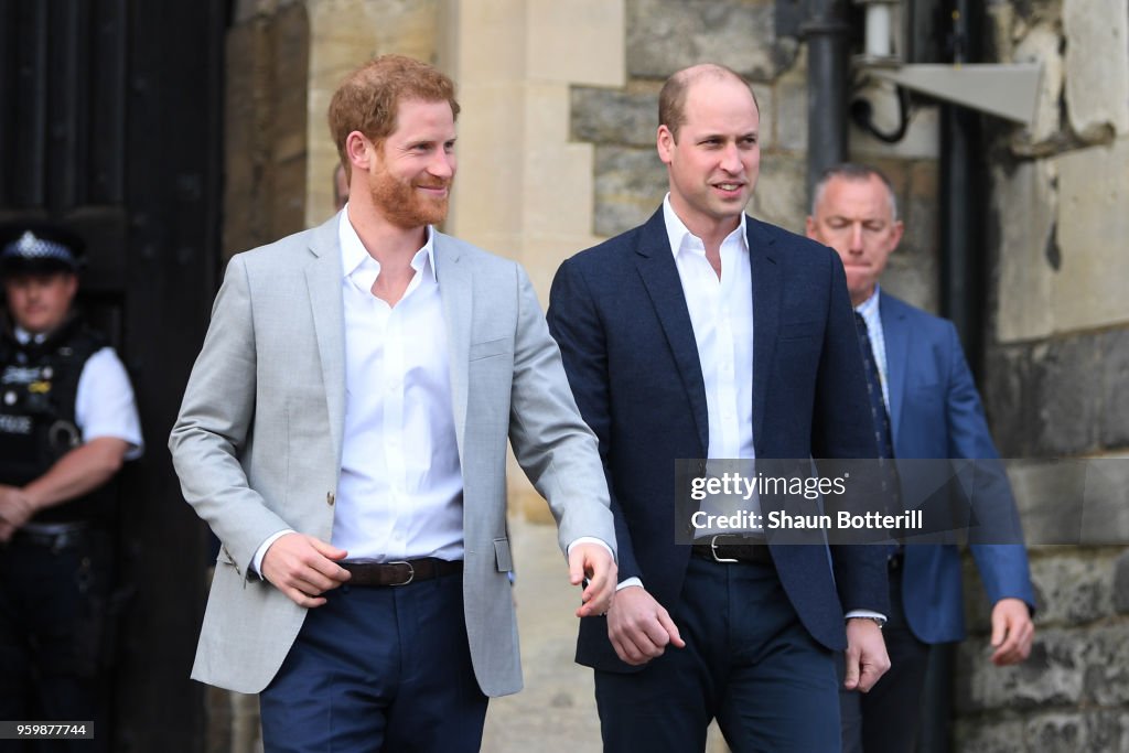 Preparations for Royal Wedding of Harry and Meghan