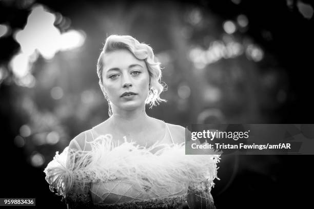 Caroline Vreeland attends the amfAR Gala Cannes 2018 dinner at Hotel du Cap-Eden-Roc on May 17, 2018 in Cap d'Antibes, France.