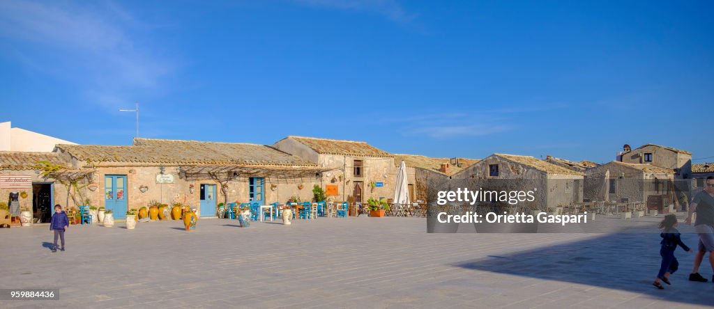 Marzamemi, Piazza Regina Margherita (Sicily, Italy)