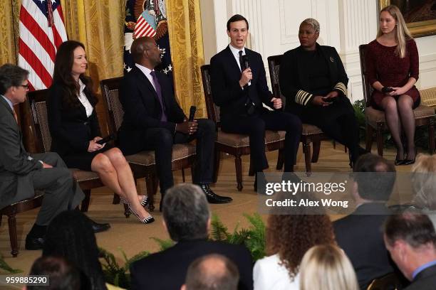 Secretary of Energy Rick Perry , Texas Public Policy Foundation President and CEO Brooke Rollins , news commentator Van Jones , Senior White House...