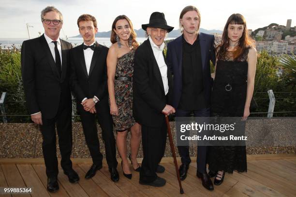 Todd Haynes, Nahuel Perez Biscayart, Elodie Bouchez, Edward Lachman, Michael Pitt and Astrid Berges attend an Hommage to Edward Lachman during the...
