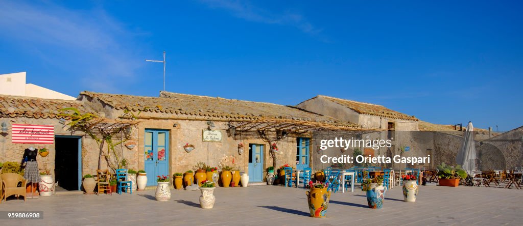 Marzamemi, Piazza Regina Margherita (Sicily, Italy)