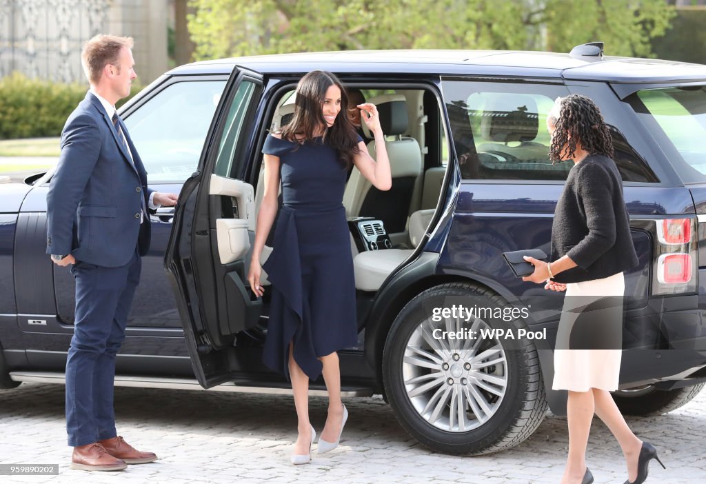 Preparations for Royal Wedding of Harry and Meghan