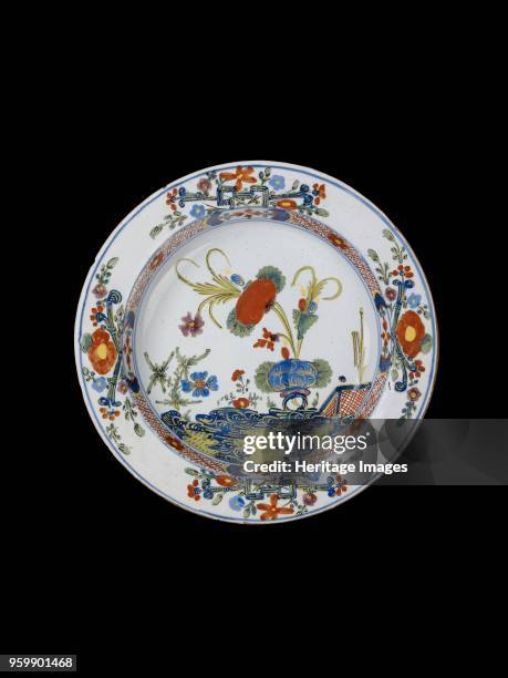 Plate, circa 1765-1800. Artist Ferniani Factory.