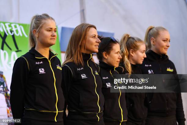 Annemiek van Vleuten of The Netherlands / Amanda Spratt of Australia / Lucy Kennedy of Australia / Georgia Williams of New Zealand / Jenelle Crooks...