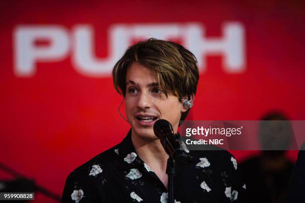 Charlie Puth on Friday, May 11, 2018 --