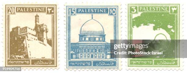 palestine stamps - palestinian ストックフォトと画像