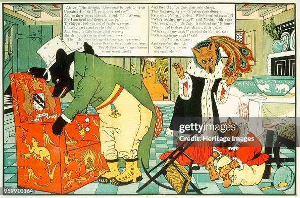 Illustration From The Three Bears Illustration From The Three Bears