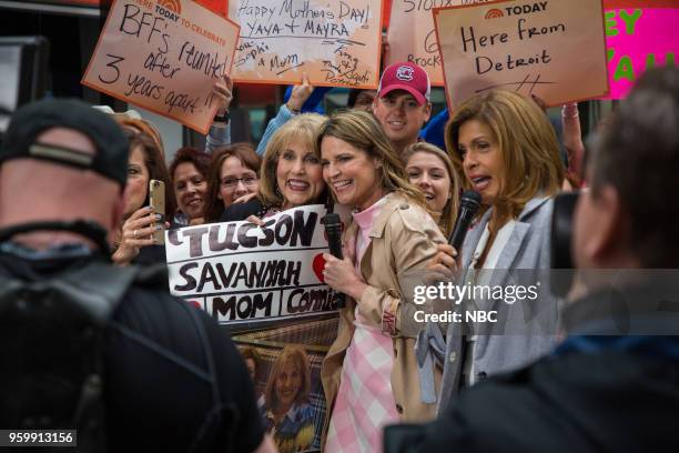 Savannah Guthrie on Monday, May 14, 2018 --