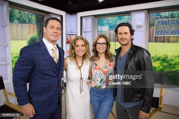 John Cena, Kathie Lee Gifford, Jenna Fischer and Oliver Hudson on Monday, May 14, 2018 --