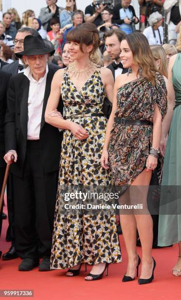 Edward Lachman, guest, Elodie Bouchez attend the screening of "The Wild Pear Tree " during the 71st annual Cannes Film Festival at Palais des...