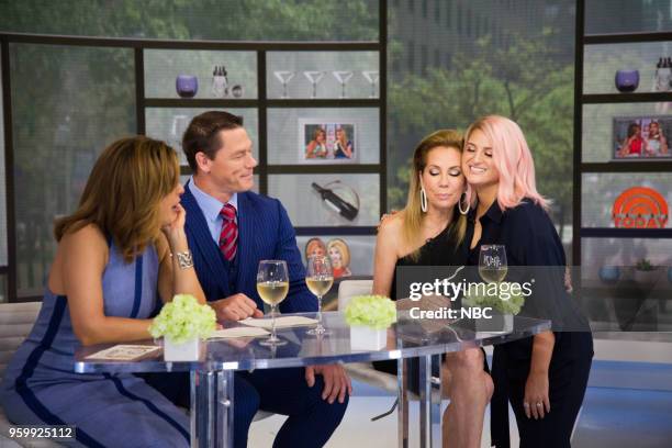 Hoda Kotb, John Cena, Kathie Lee Gifford and Meghan Trainor on Tuesday, May 15, 2018 --