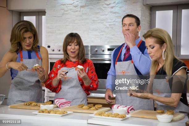 Hoda Kotb, Elizabeth Heiskell, John Cena and Kathie Lee Gifford on Tuesday, May 15, 2018 --