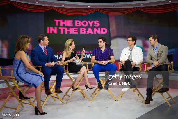 Hoda Kotb, John Cena, Kathie Lee Gifford, Zachary Quinto, Matt Bomer and Andrew Rannells on Tuesday, May 15, 2018 --