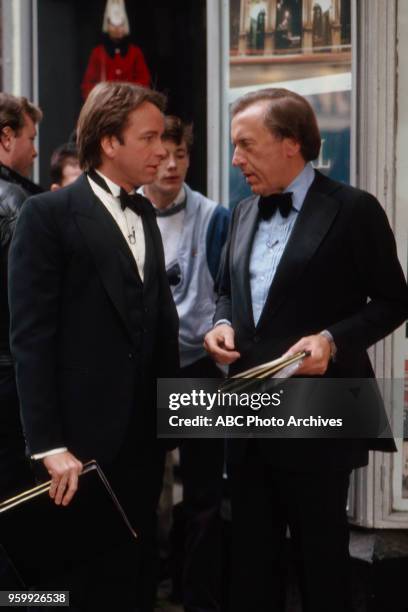 John Ritter, David Frost on the Disney General Entertainment Content via Getty Images Special 'Royal Gala for the Prince's Trust', London Palladium,...