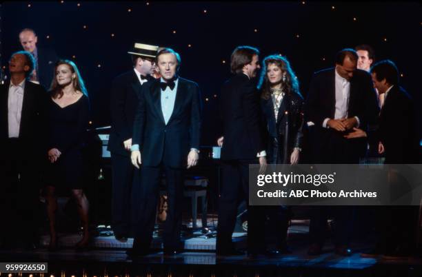 Art Garfunkel, Belinda Carlisle, David Frost, John Ritter, Amy Grant, James Taylor, Robin Williams on the Disney General Entertainment Content via...