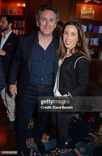 Formula E CEO Alejandro Agag and Ana Aznar Botella attend the ABB Formula E dinner in Berlin with Emily Ratajkowski ahead of the BMW i Berlin E-Prix...