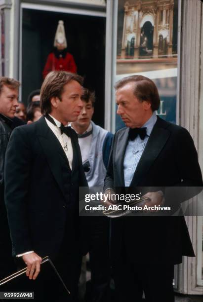 John Ritter, David Frost on the Disney General Entertainment Content via Getty Images Special 'Royal Gala for the Prince's Trust', London Palladium,...