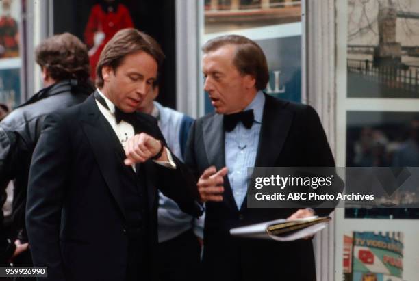 John Ritter, David Frost on the Disney General Entertainment Content via Getty Images Special 'Royal Gala for the Prince's Trust', London Palladium,...