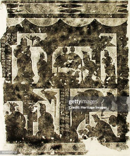 Wu Family Shrines in Jiaxiang, ca 151. Found in the Collection of Princeton University Art Museum. )