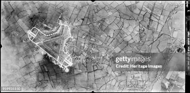 Blakehill Farm, Cricklade, Wiltshire, March 1944. Opened in 1944, the airfield was originally allocated to the USAAF's Ninth Air Force but was not...
