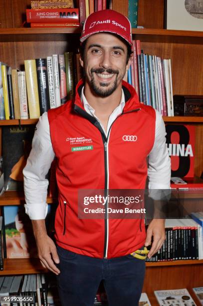 Formula E racing driver Lucas di Grassi attends the ABB Formula E dinner in Berlin with Emily Ratajkowski ahead of the BMW i Berlin E-Prix at China...