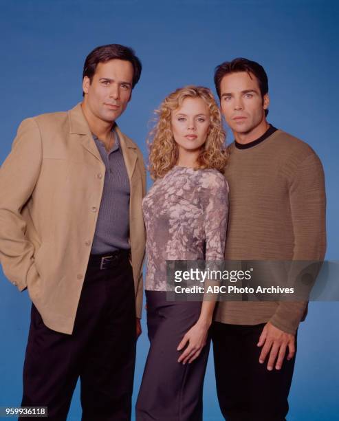 Christopher Halsted, Sarah Aldrich, Jay Pickett promotional photo for 'Port Charles'.