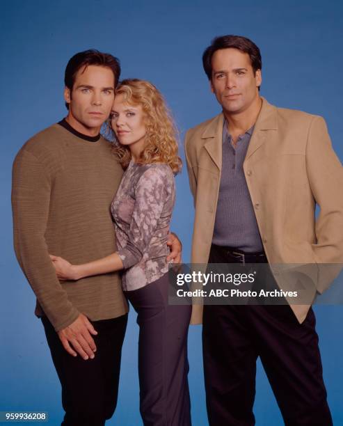 Jay Pickett, Sarah Aldrich, Christopher Halsted promotional photo for 'Port Charles'.