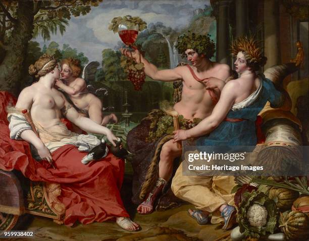 Ceres, Bacchus and Venus, 1605-1615. Found in the Collection of Muzeul National Brukenthal, Sibiu.