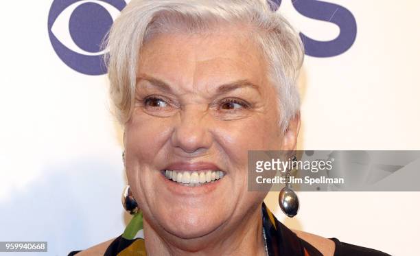 Actress Tyne Daly attends the 2018 CBS Upfront at The Plaza Hotel on May 16, 2018 in New York City.