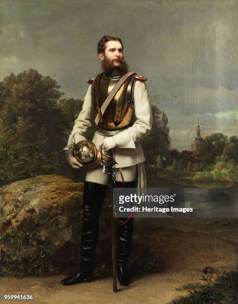 Crown Prince Frederick William III of Prussia , 1867. Private Collection.
