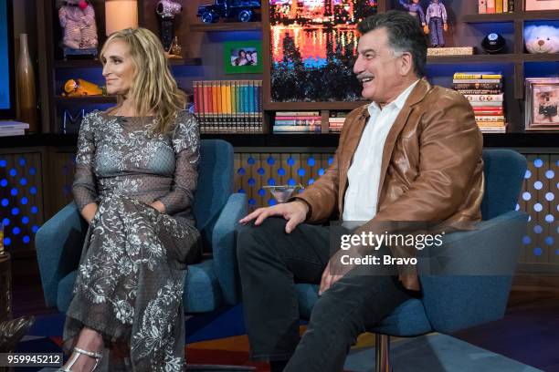 Pictured : Sonja Morgan and Keith Hernandez --