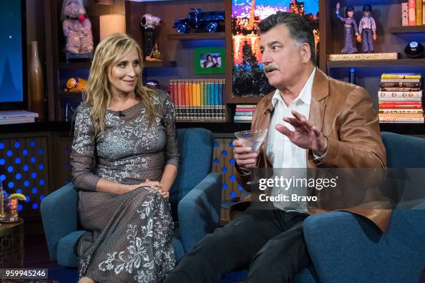 Pictured : Sonja Morgan and Keith Hernandez --