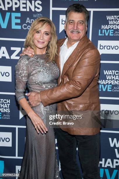 Pictured : Sonja Morgan and Keith Hernandez --