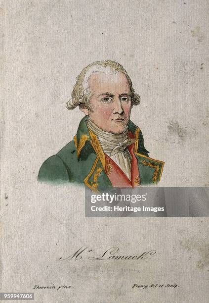 Jean-Baptiste Pierre Antoine de Monet, Chevalier de Lamarck , 1801. Private Collection. )