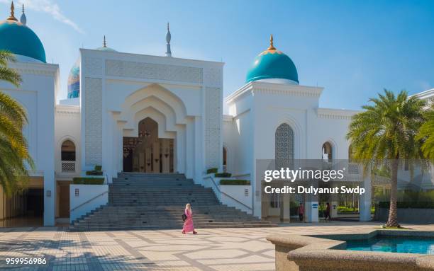 albukhary mosque - floating mosque bildbanksfoton och bilder