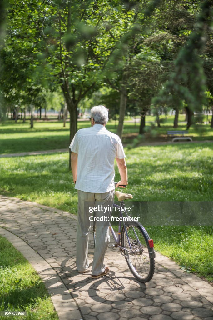 Man in the park