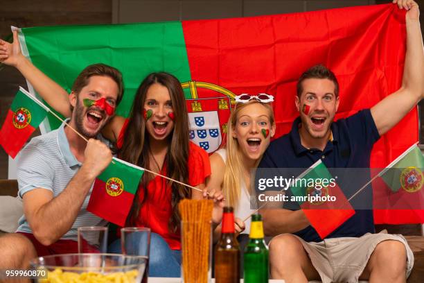 goal for portugal - portugal football stock pictures, royalty-free photos & images