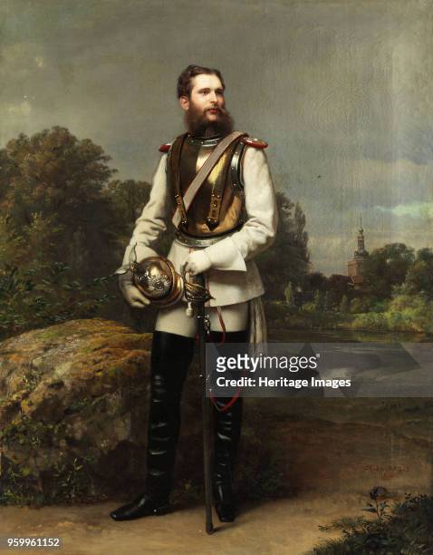 Crown Prince Frederick William III of Prussia , 1867. Private Collection. )