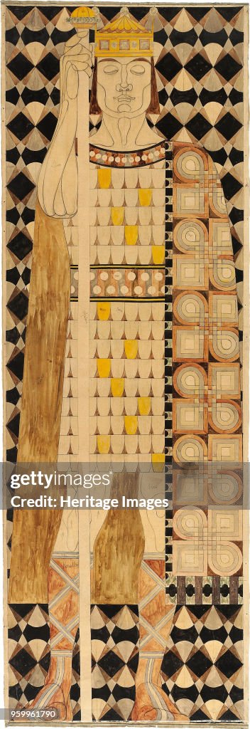 Frieze Design For The St Louis 1904 Worlds Fair