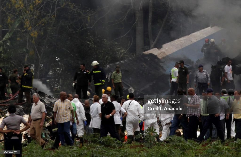 Passenger plane with over 100 aboard crashes in Cuba