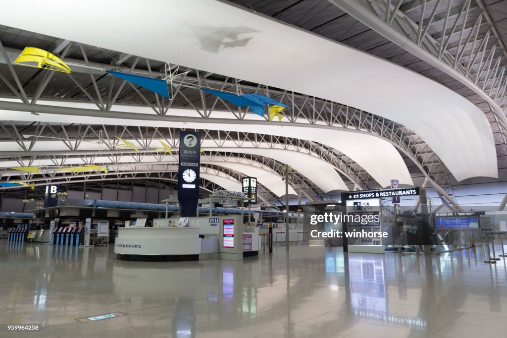 Kansai International Airport in Japan